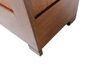 Art Deco Modernist Nightstands by J.A. Muntendam for L.O.V. Oosterbeek, 1920s